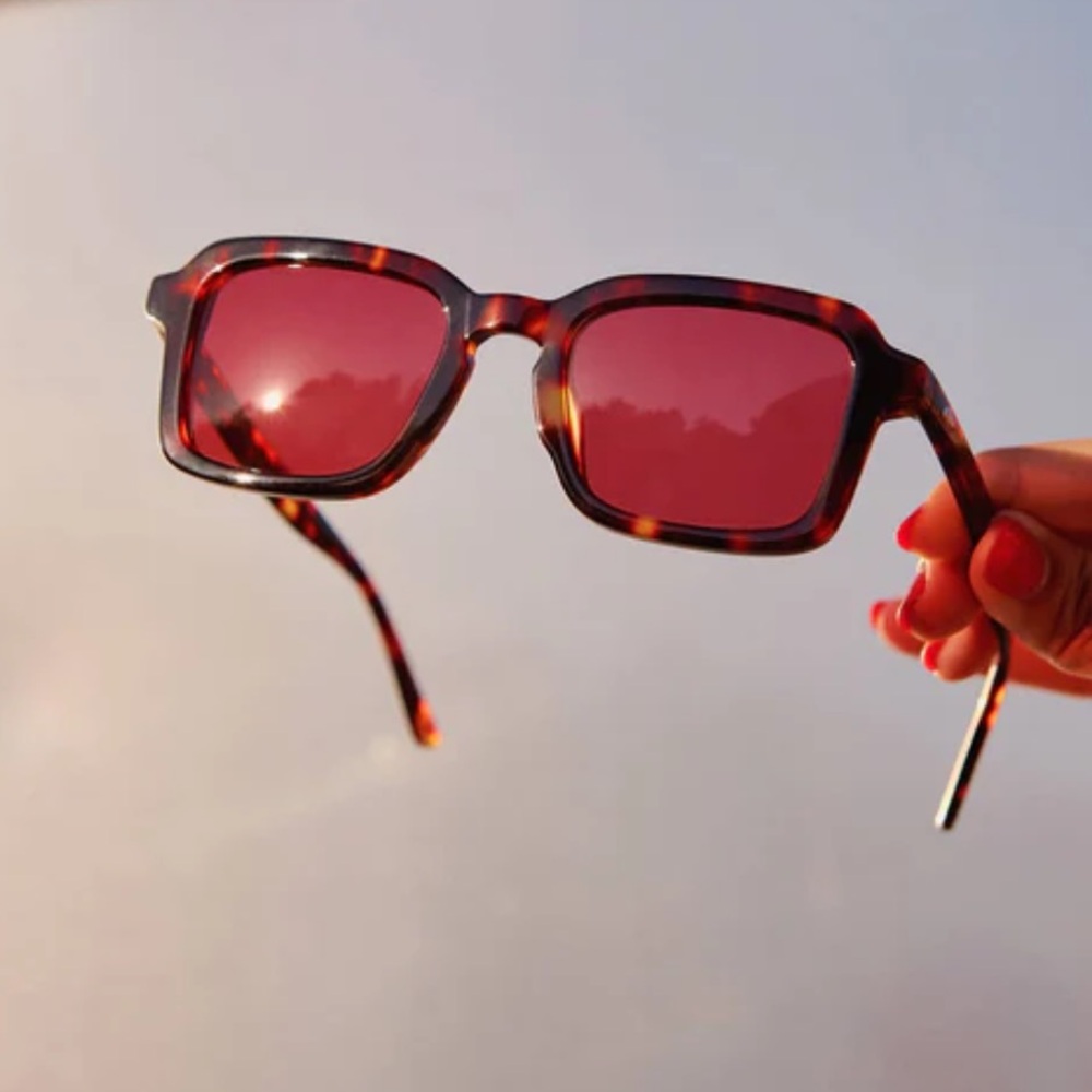 The Heavy Tropix Red Lens Sunglasses
